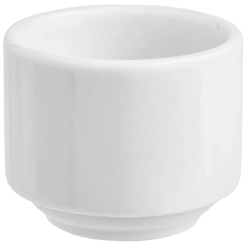 VEGA Eierbecher Base hoch; 4.7x3.9 cm (ØxH); weiss; rund; 6 Stück / Pack
