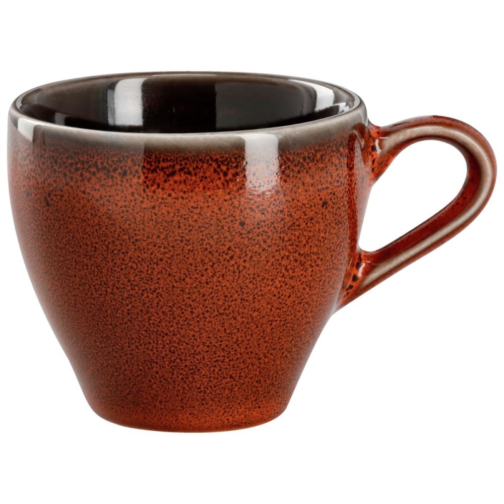 VEGA Espresso-Obertasse Oriento; 110 ml, 6.8x6.1 cm (ØxH); terrakotta; 6 Stück / Pack