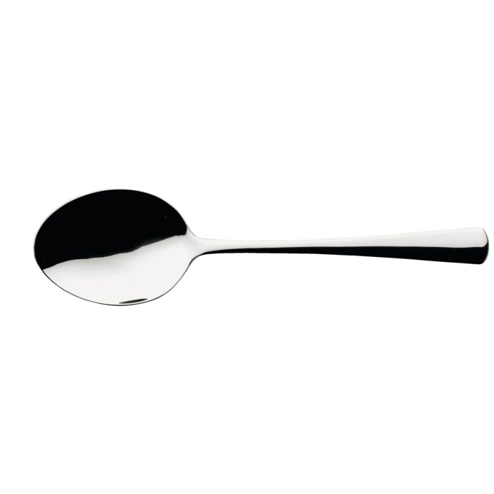 VEGA Servierlöffel Madrid; 22.3 cm (L); silber, Griff silber