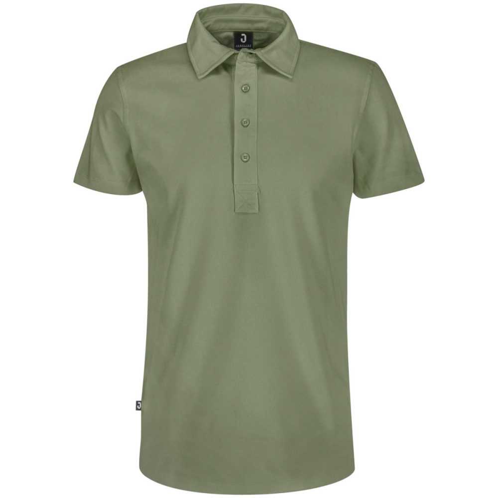 JOBELINE Herren Poloshirt Oliver Kurzarm; Kleidergrösse S; oliv