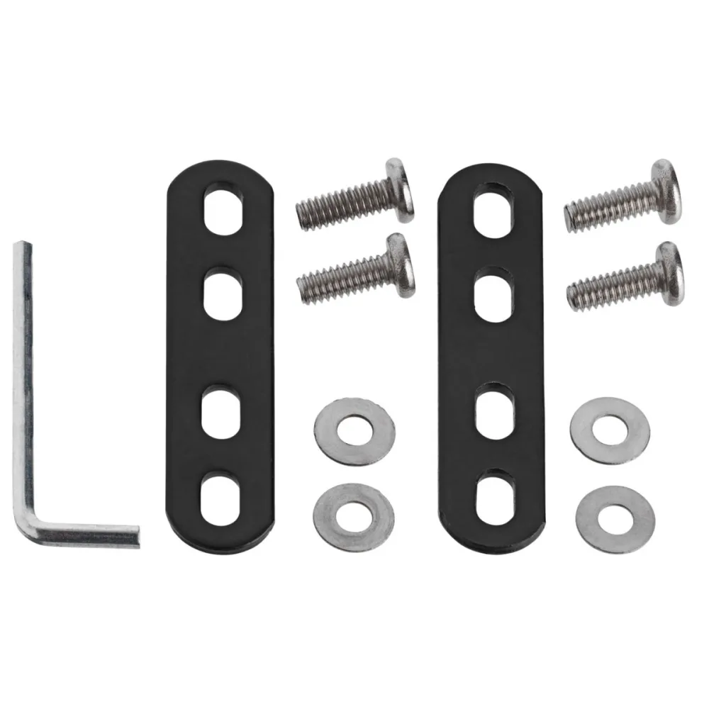 VEGA Reihenverbinder Lika; 4x4x6.5 cm (BxHxL); grau/braun; rechteckig; 2 Stück / Pack