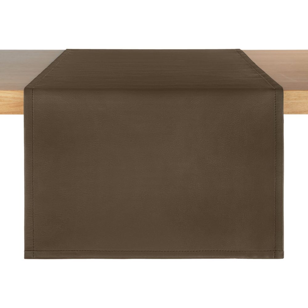 ERWIN M. Tischläufer Emporia; 40x130 cm (BxL); braun; rechteckig