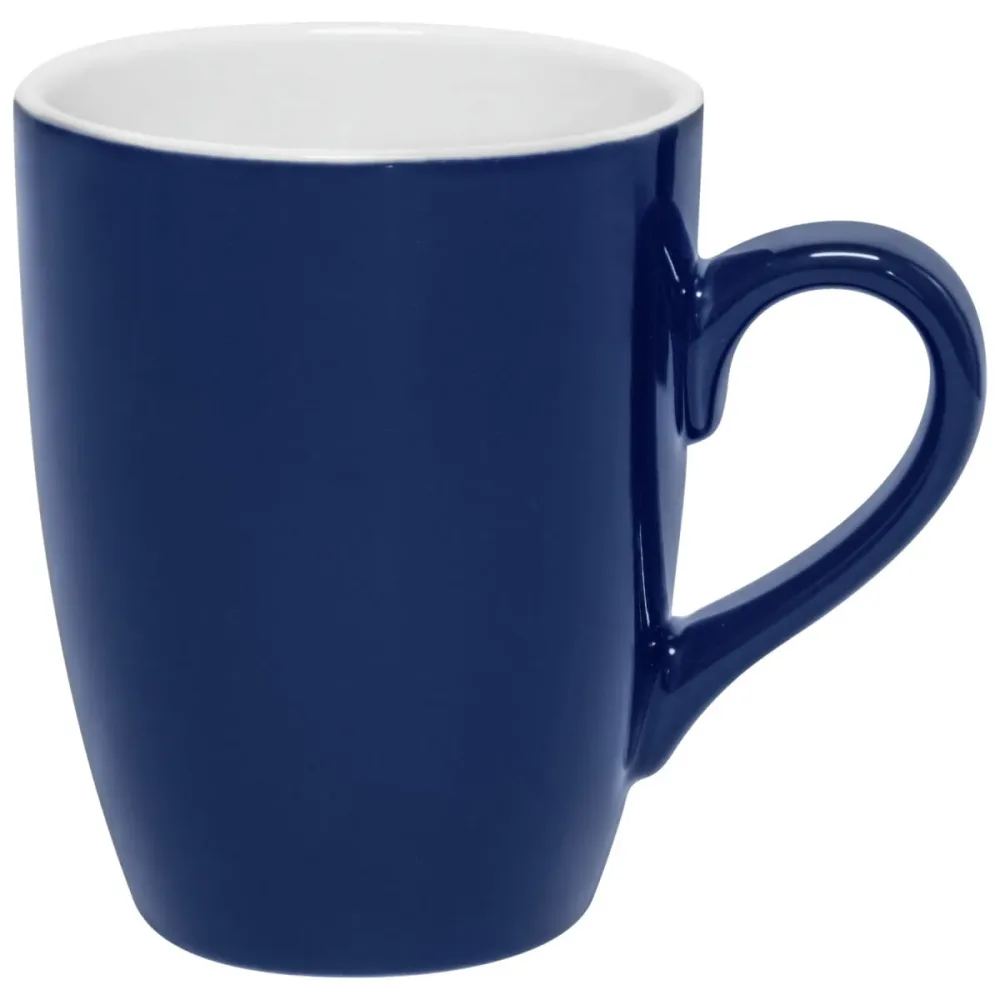 PULSIVA Kaffeebecher Joy 2.0; 330 ml, 8.3x10.8 cm (ØxH); blau; rund; 6 Stück / Pack