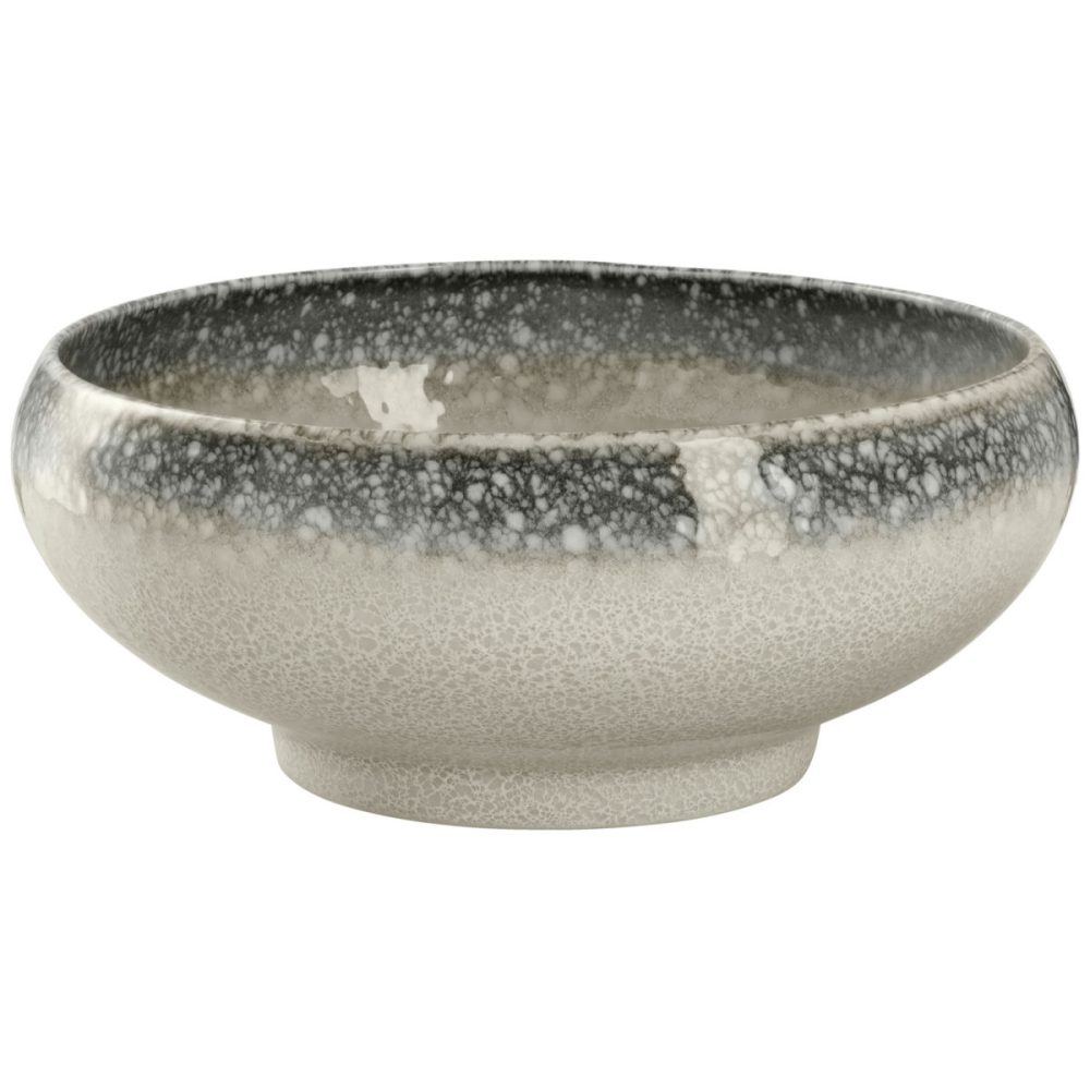 VEGA Schale Nagoya; 1600 ml, 21.5x9.3 cm (ØxH); weiss/grau; 3 Stück / Pack