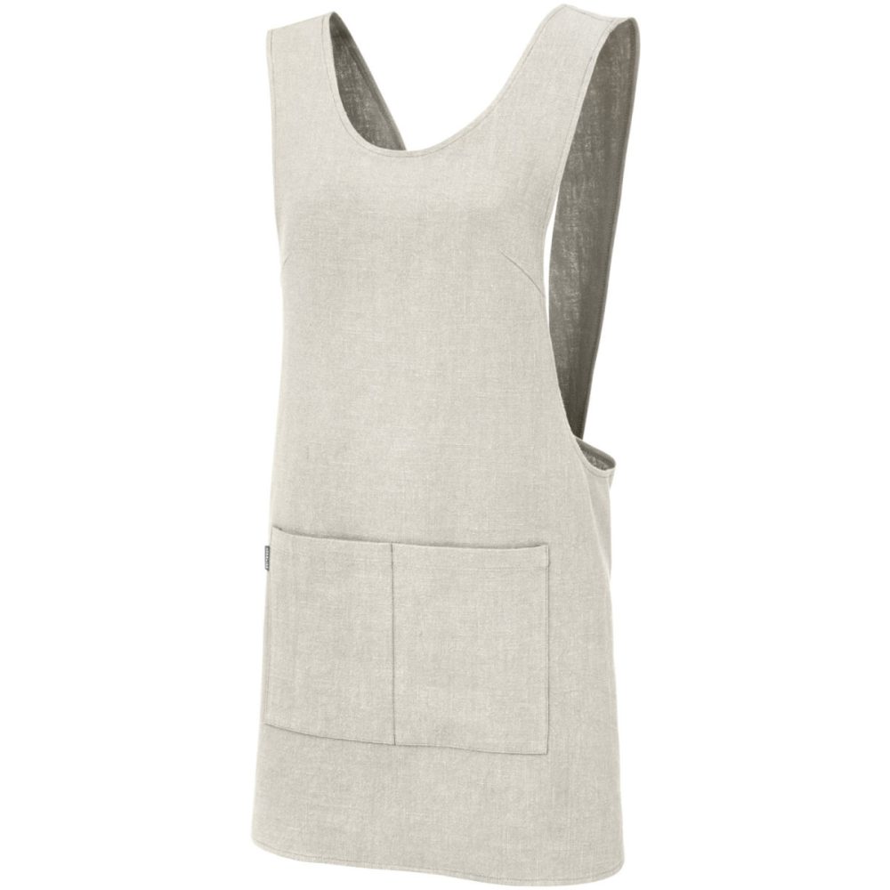 JOBELINE Überwurfschürze Ramie; 70x114 cm (LxB); beige