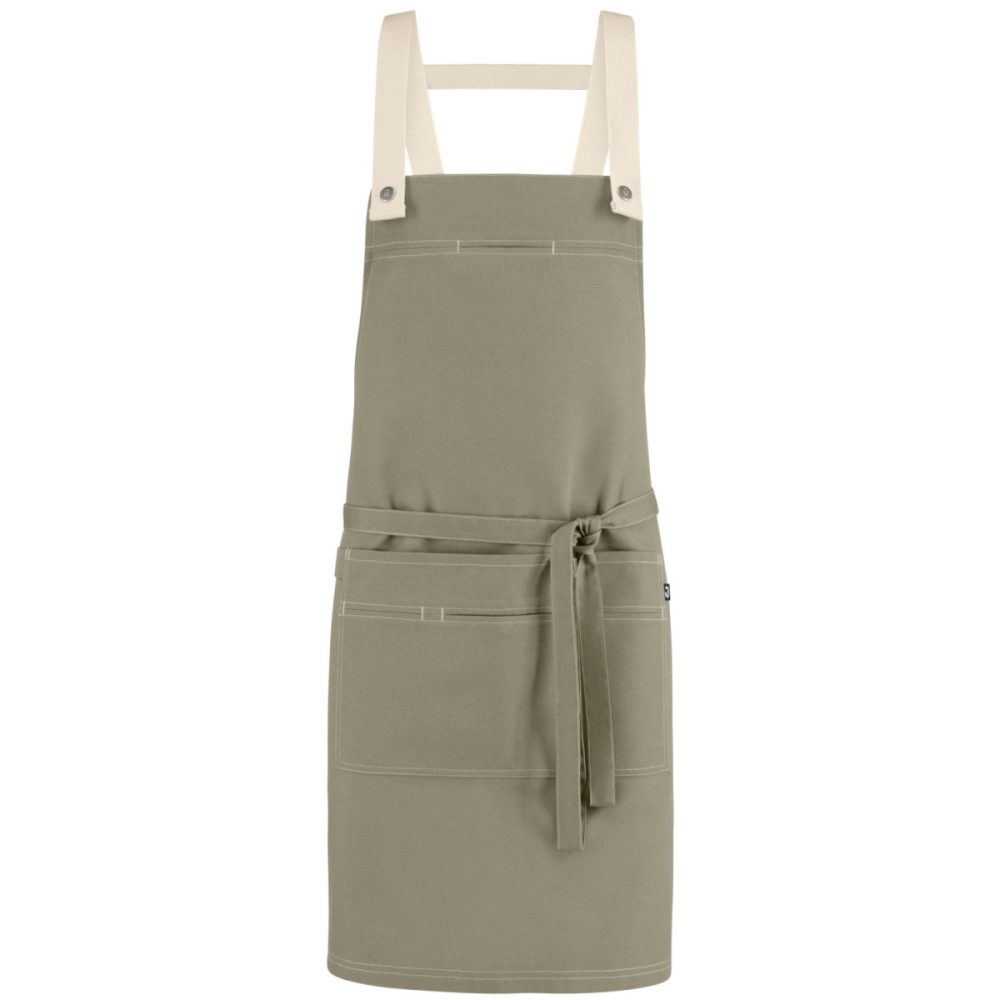 JOBELINE Latzschürze Larry 77x80 cm (LxB); 77x80 cm (LxB); khaki