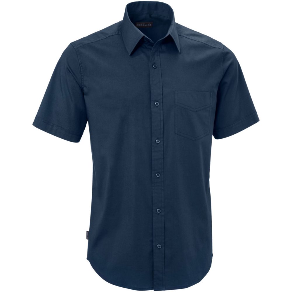 JOBELINE Herrenhemd Kim Halbarm; Kleidergrösse 37/38; navy