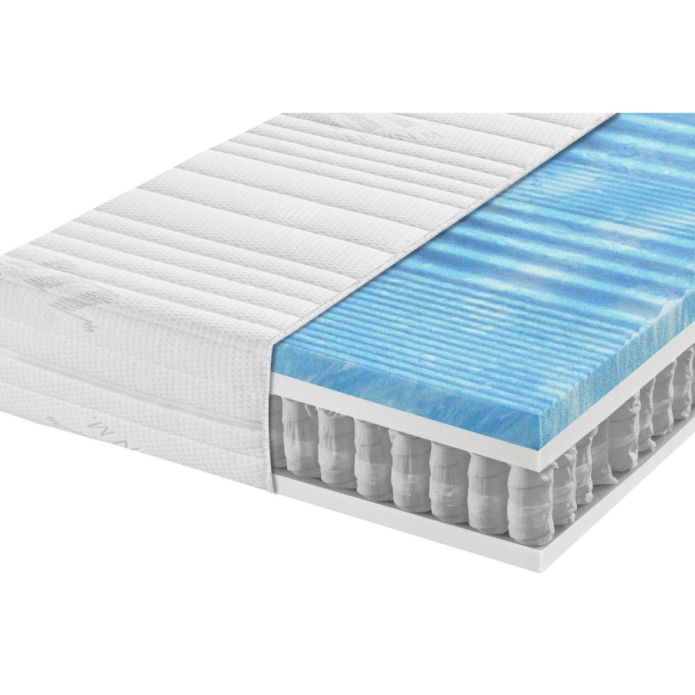 ERWIN M. Matratze Hybridkern All in One Advanced; 90x200x25 cm (BxLxH); weiss; H3-fest