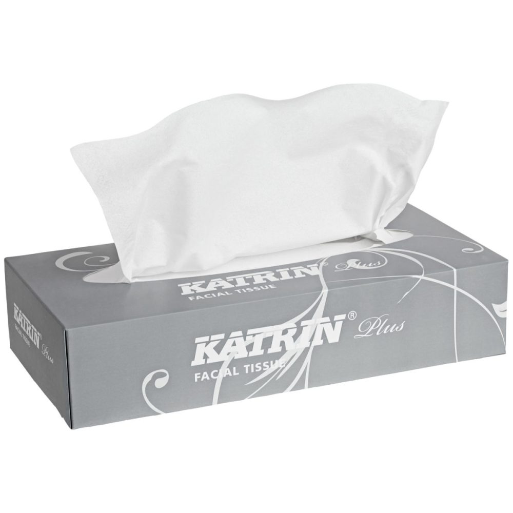 Katrin Kosmetiktücher; 22.7x11.5 cm (LxB); weiss; 40 Packung(en) / Pack