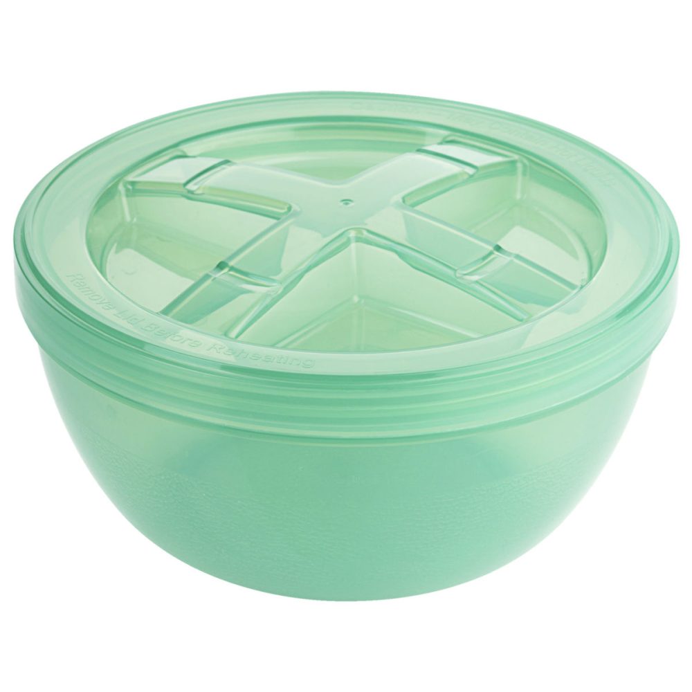 Contacto Mehrweg-Suppenbecher Eco-Takeout mit Deckel 950 ml; 950 ml, 16.5x8.5 cm (ØxH); grün; rund; 12 Stück / Pack