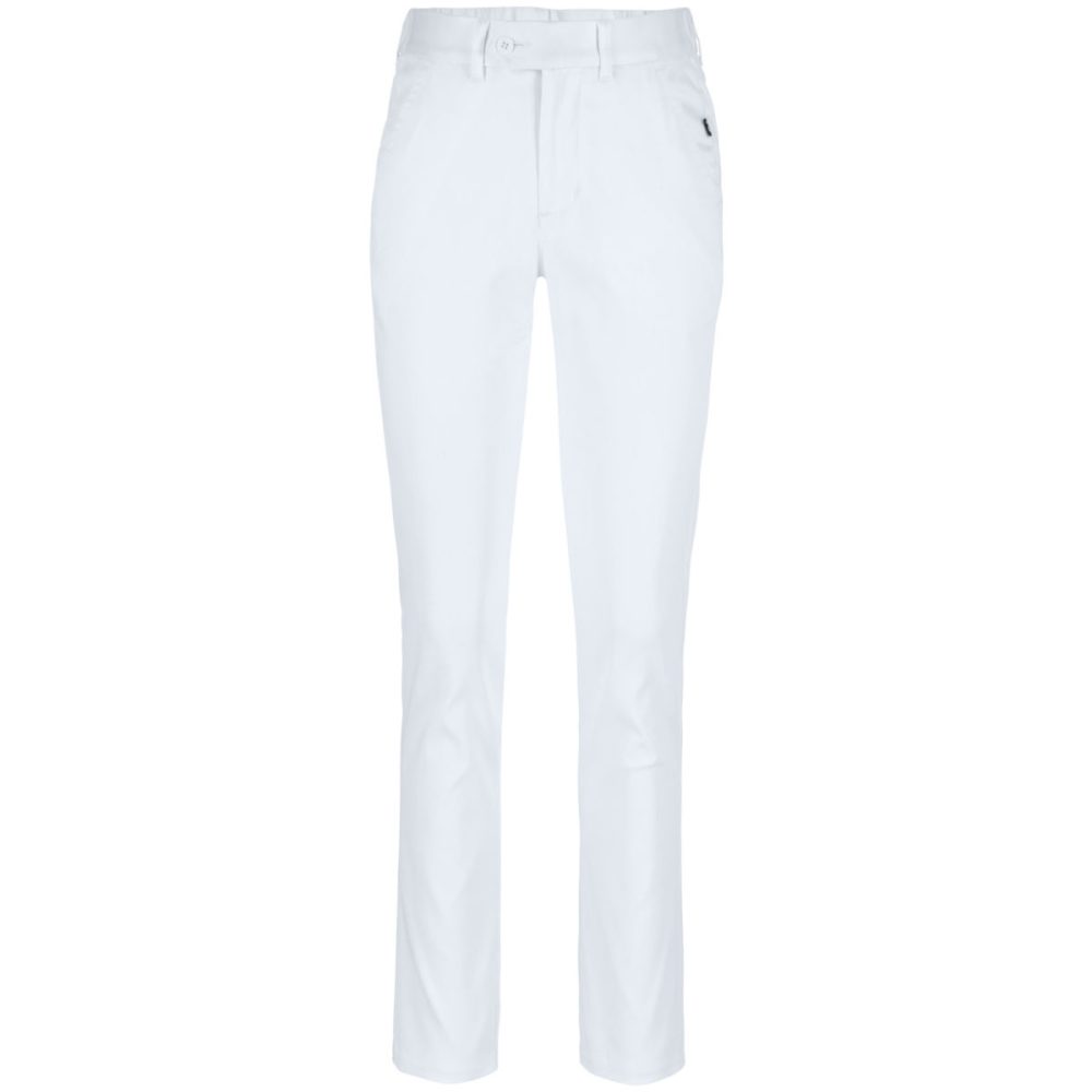 JOBELINE Damen Chino Eddie; Kleidergrösse 38; weiss