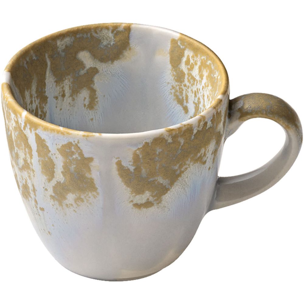 HEART&SOUL Obertasse Perfect Match Breeze; 80 ml, 6x6 cm (ØxH); gold/hellblau/weiss; rund; 6 Stück / Pack