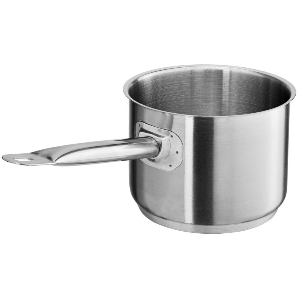 VEGA Stielkasserolle Professional ohne Deckel; 2400 ml, 16x12.5 cm (ØxH); silber; rund