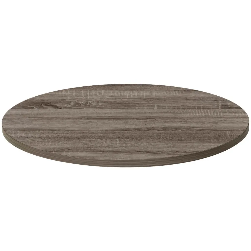 PULSIVA Tischplatte Solona rund; 60 cm (Ø); eiche; rund