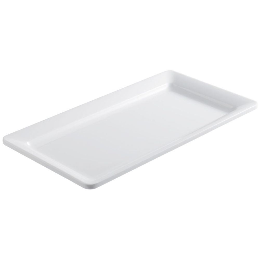 VEGA Präsentationsplatte Melamin GN 1/3; GN 1/3, 32.5x17.6x3 cm (LxBxT); weiss