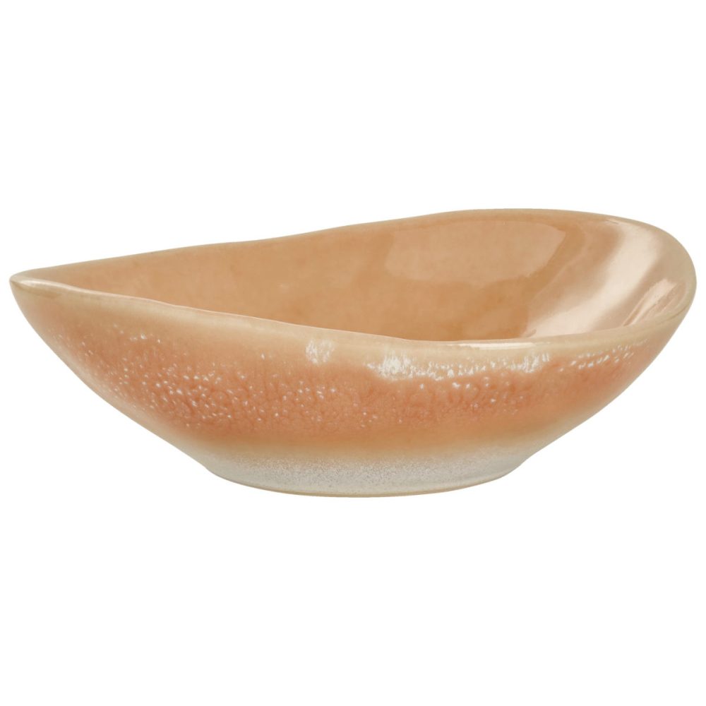 VEGA Schale Cascais organisch oval; 200 ml, 15x12.5x4 cm (LxBxH); apricot; 6 Stück / Pack