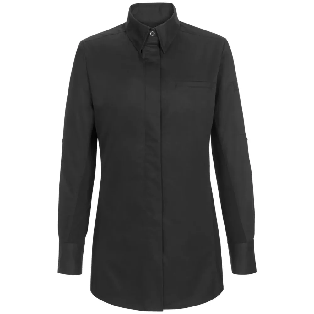 JOBELINE Damenkochjacke Advanced; Kleidergrösse 52; schwarz