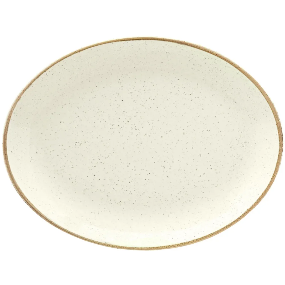 VEGA Platte Sidina oval; 24x18x2.8 cm (LxBxH); beige; oval; 6 Stück / Pack