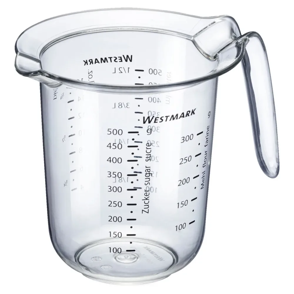 Westmark Messkanne; 1000 ml, 15.5x19 cm (ØxH); transparent