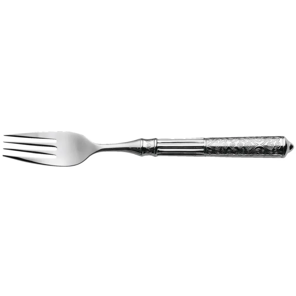 VEGA Menügabel Marokko; 20.6 cm (L); silber, Griff silber; 6 Stück / Pack