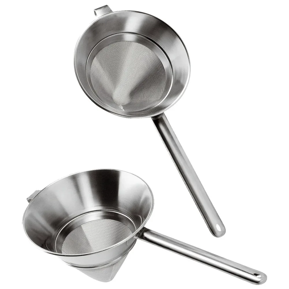 Weis Gazesieb Annato; 24 cm (Ø); silber; kegelförmig