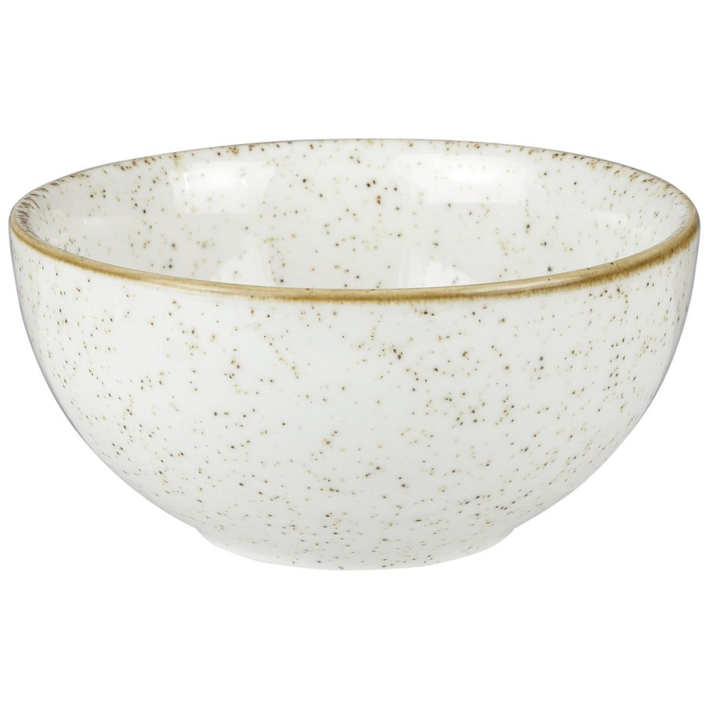 Churchill Suppentasse Stonecast Barley White; 470 ml, 13.2x6.3 cm (ØxH); weiss/braun; rund; 12 Stück / Pack