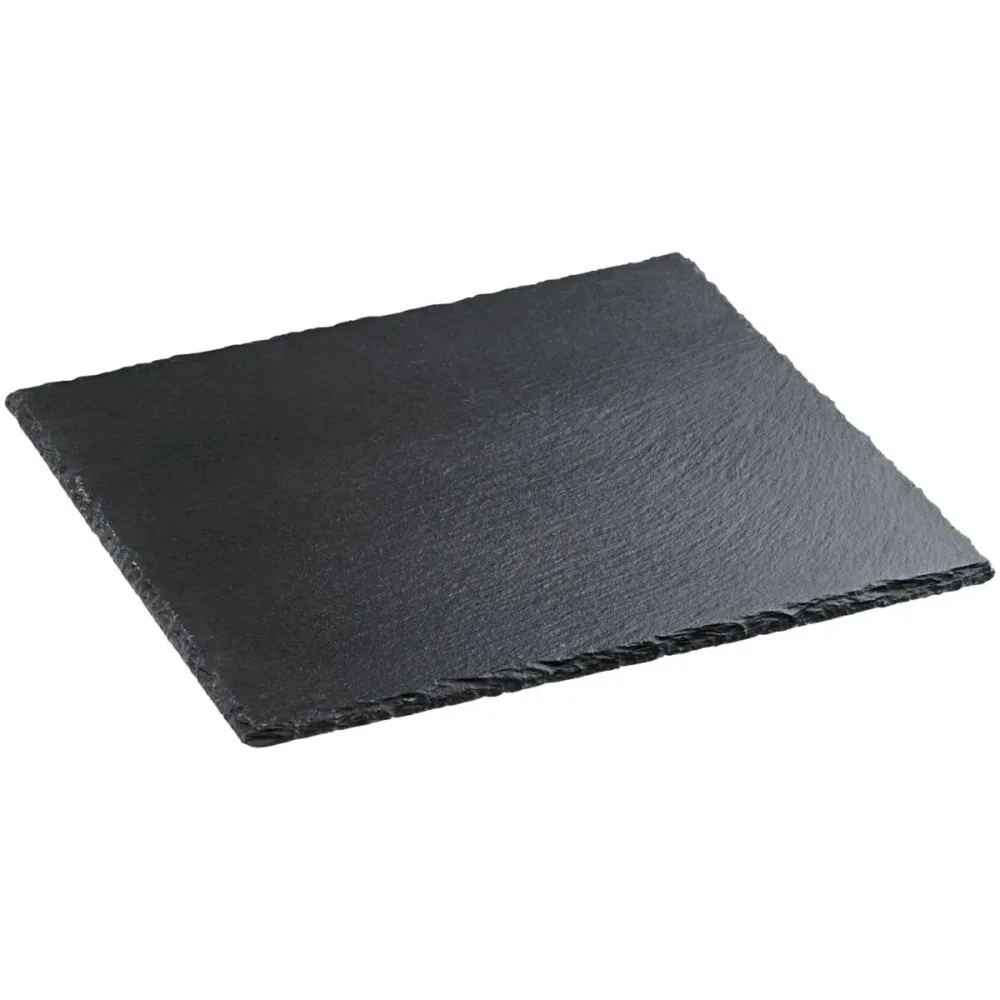 VEGA Naturschieferplatte Patara quadratisch ohne Griff; 35x35x0.5 cm (LxBxH); schwarz; quadratisch; 2 Stück / Pack