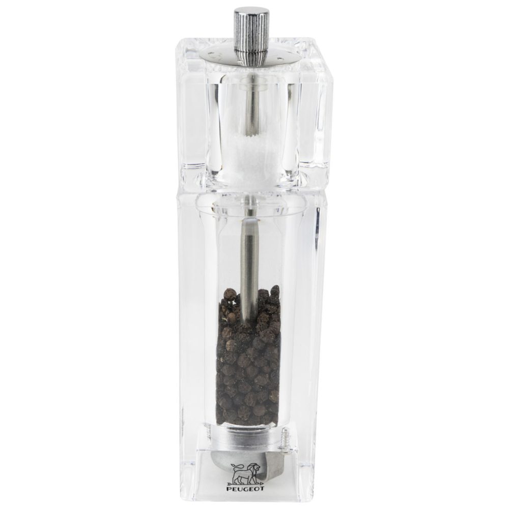 Peugeot Pfeffermühle inkl. Salzstreuer Pontarlier; 15 cm (H); transparent; 6 Stück / Pack