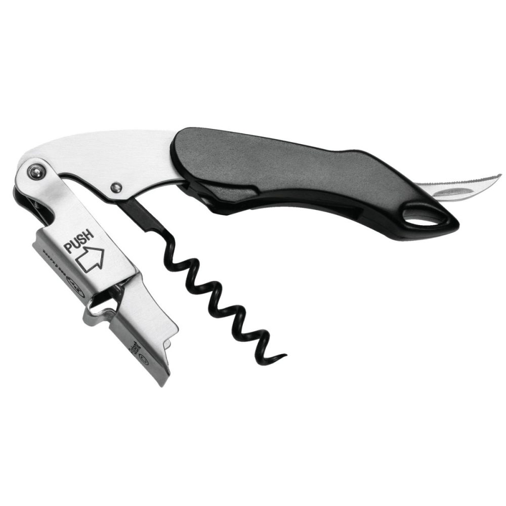 VEGA Profi-Kellnermesser Jubba; 12 cm (L); schwarz