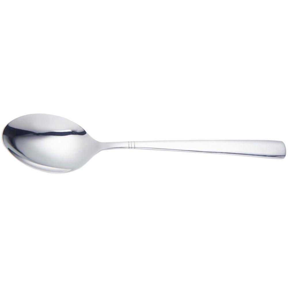 PULSIVA Menülöffel Berlin; 19.5 cm (L); silber, Griff silber; 12 Stück / Pack