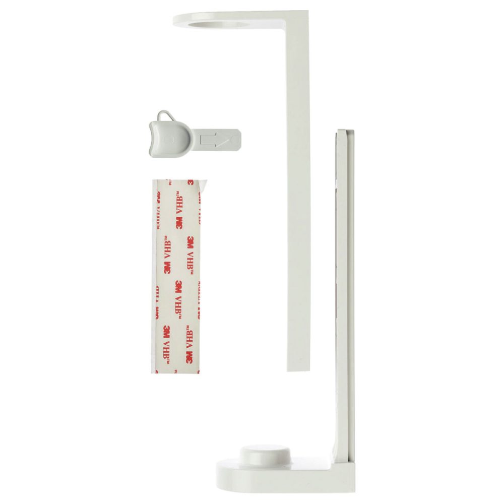V-Touch Halterung für Spenderflasche Circular Life zum Kleben; 18.8 cm (H); weiss; 10 Stück / Pack