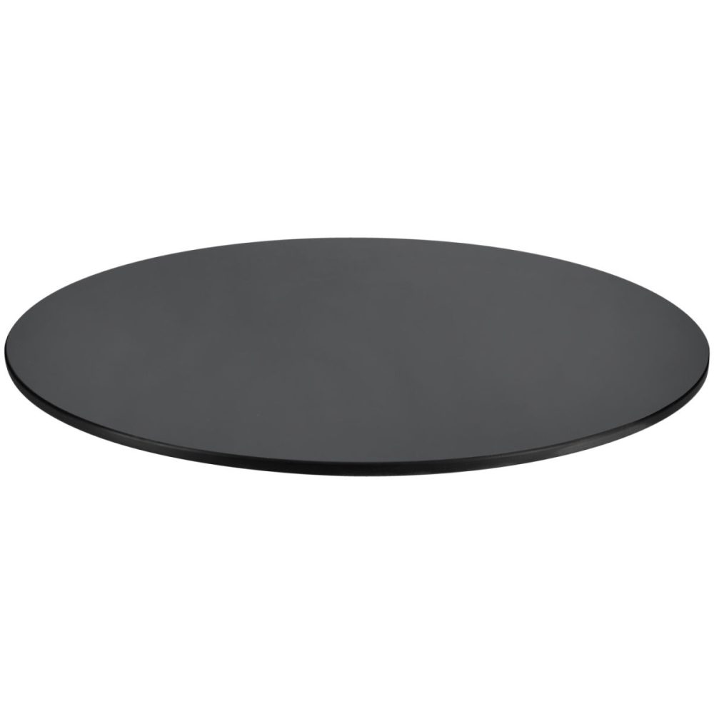 VEGA Outdoor-HPL Tischplatte Compa rund; 69 cm (Ø); anthrazit; rund