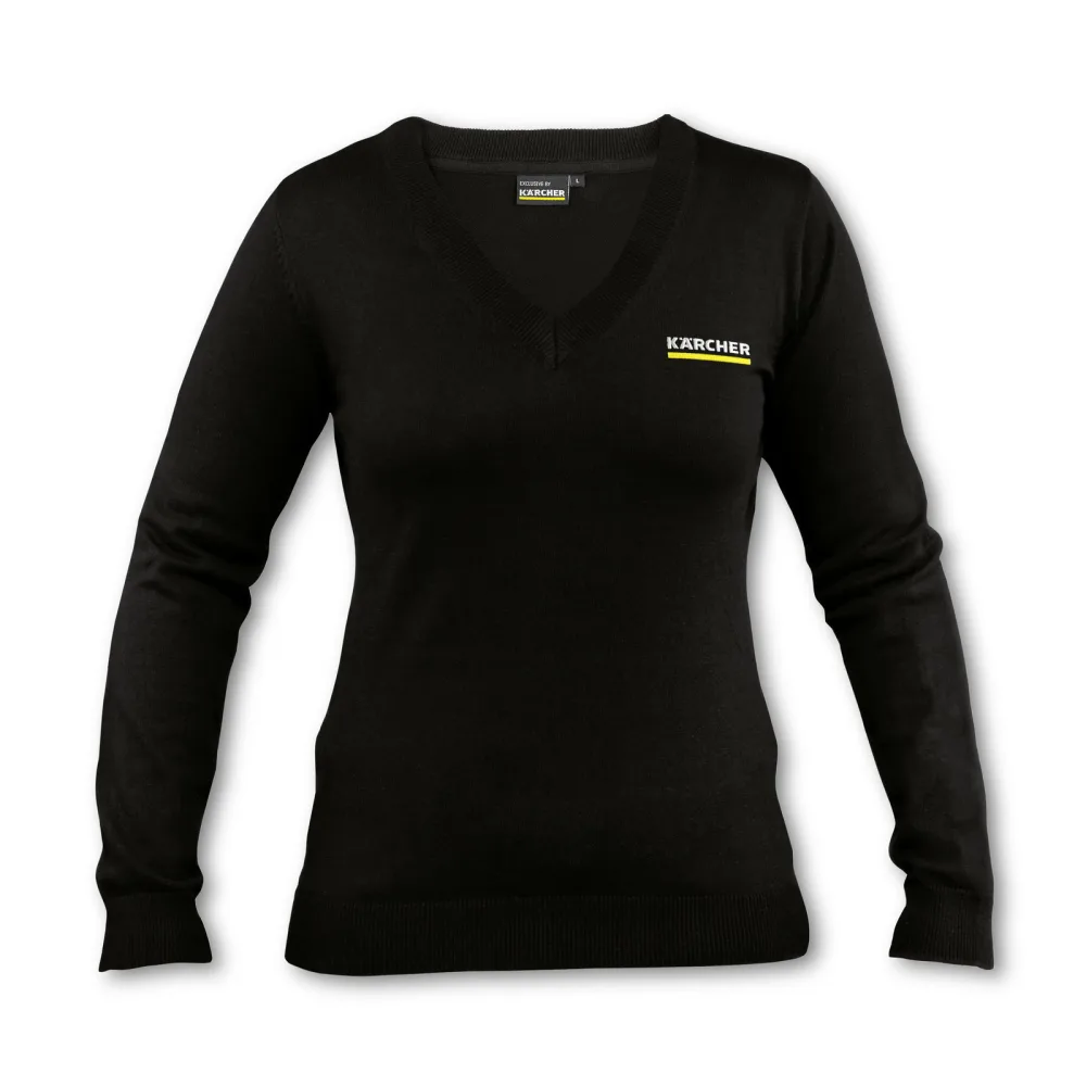 Kärcher - Feinstrickpullover Damen mit V-Ausschnitt, Gr. XS