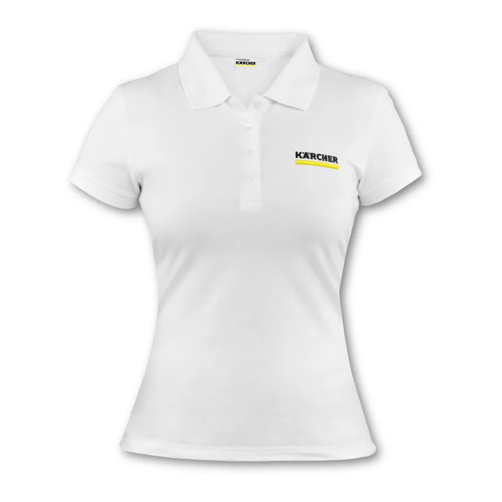 Kärcher - Poloshirt Damen weiß, Gr. S