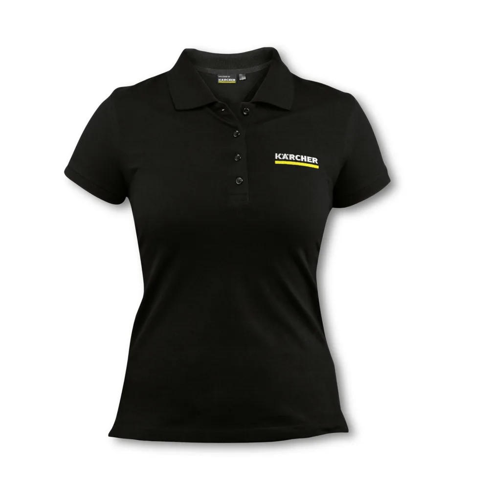Kärcher - Poloshirt Damen schwarz, Gr. L