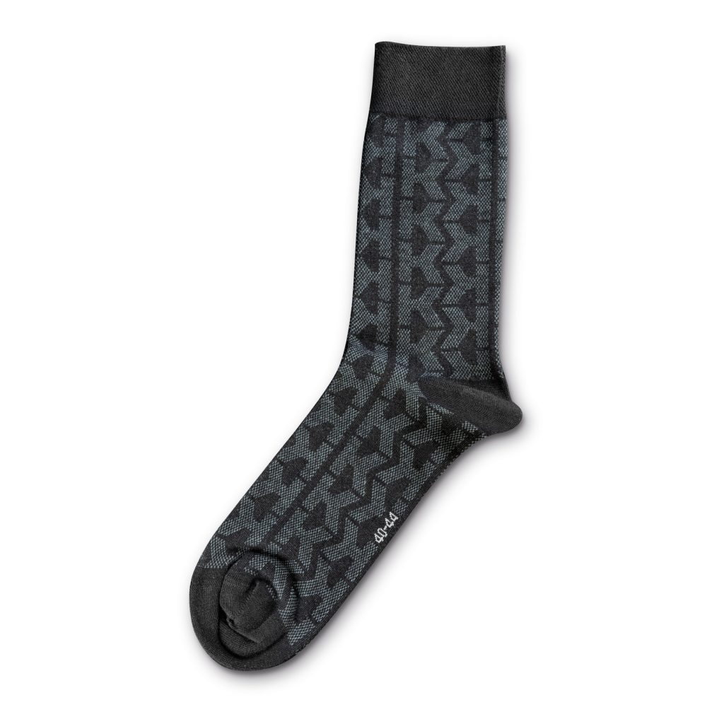 Kärcher - Socken K-LINE Black Pattern, Grösse 35-39