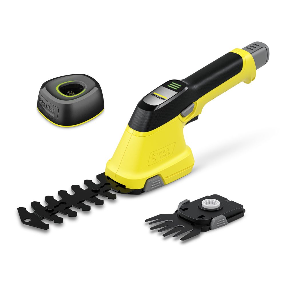 Kärcher Home & Garden 1.445-321.0 GSH 4-4 Plus Battery Set Akku Gras- und Strauchschere inkl. Akku, inkl. Ladegerät 4 V