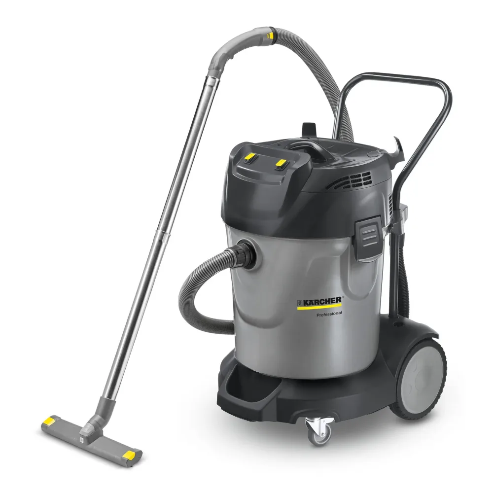 KÄRCHER -  NT 70/2 70 l Trommel-Vakuum Trocken&Nass 2400 W Staubbeutel, Grau, One Size