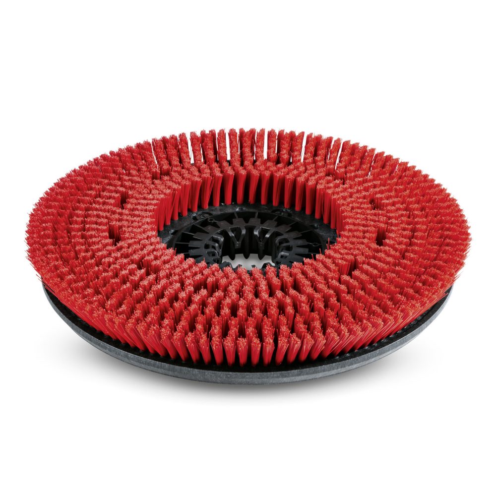 Kärcher - Scheibenbürste, Mittel, Rot, 385 mm