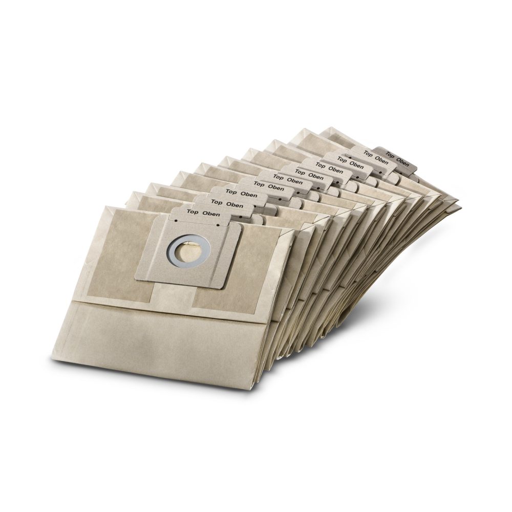 Kärcher - Papierfiltertüten, 10 Stück, BDP 43/450, BDS 43/Duo, BDS 43/180, BV