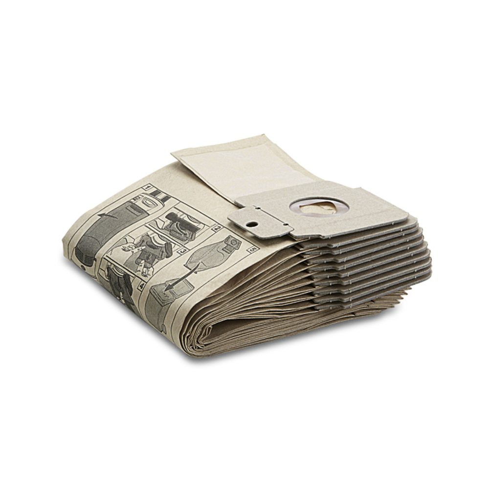 Kärcher - Papierfiltertüten, 300 Stück, CV 30/1, CV 38/1, CV 38/2, CV 48/2