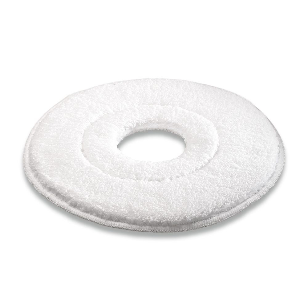 Kärcher - Mikrofaserpad, Weiß, 306 mm, 5 Stück