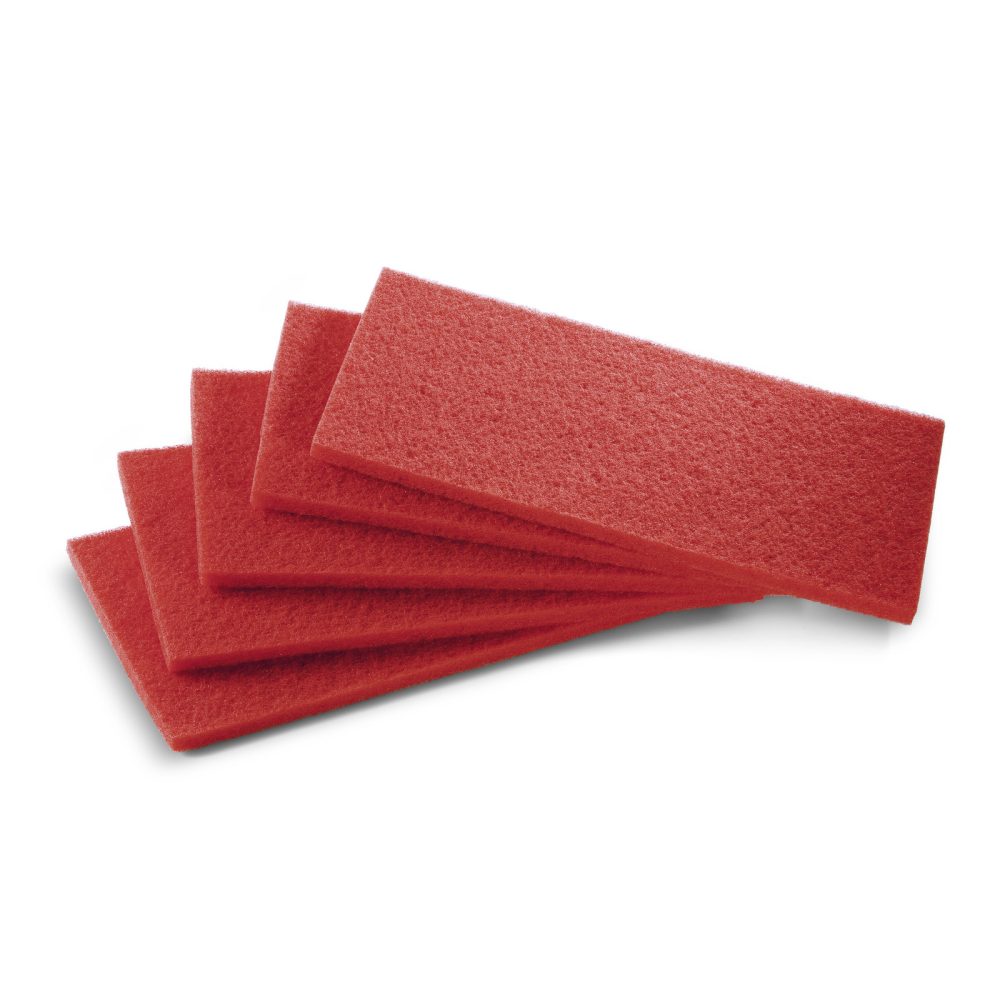 Kärcher - Pad, Mittelweich, Rot, 650 mm, 5 Stück