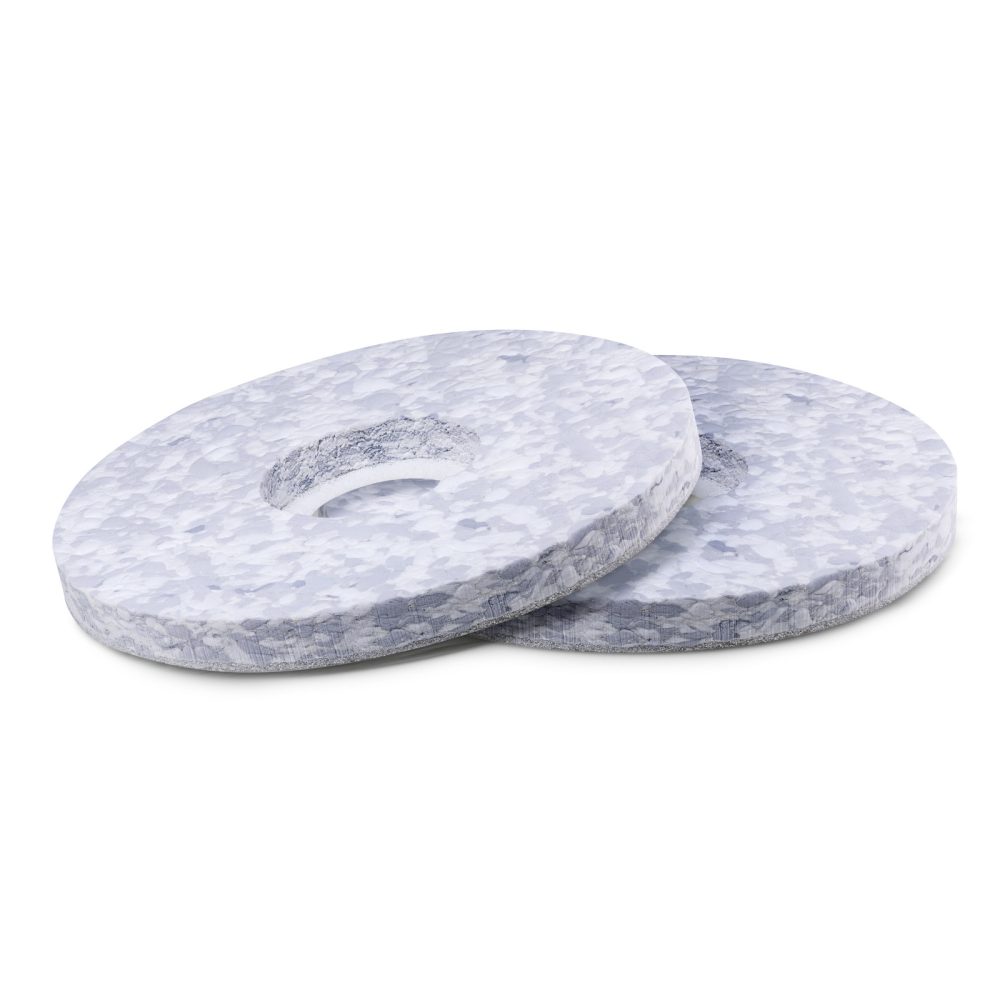 Kärcher - Melaminpad, Grau / Weiß, 406 mm, 2 Stück