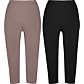 Erwin Müller Single-Jersey Damen-Capri-Leggings im 2er-Pack