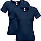 Erwin Müller Single-Jersey Damen-Unterhemd, 1/2-Arm im 2er-Pack