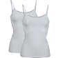 Erwin Müller Single-Jersey Damen-Unterhemd im 2er-Pack