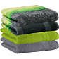 Erwin Müller Walk-Frottier Handtuch-Set 4er-Pack