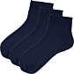 Erwin Müller Unisex-Kurzsocken 3 Paar