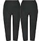 REDBEST Single-Jersey Damen-Capri-Leggings im 2er-Pack